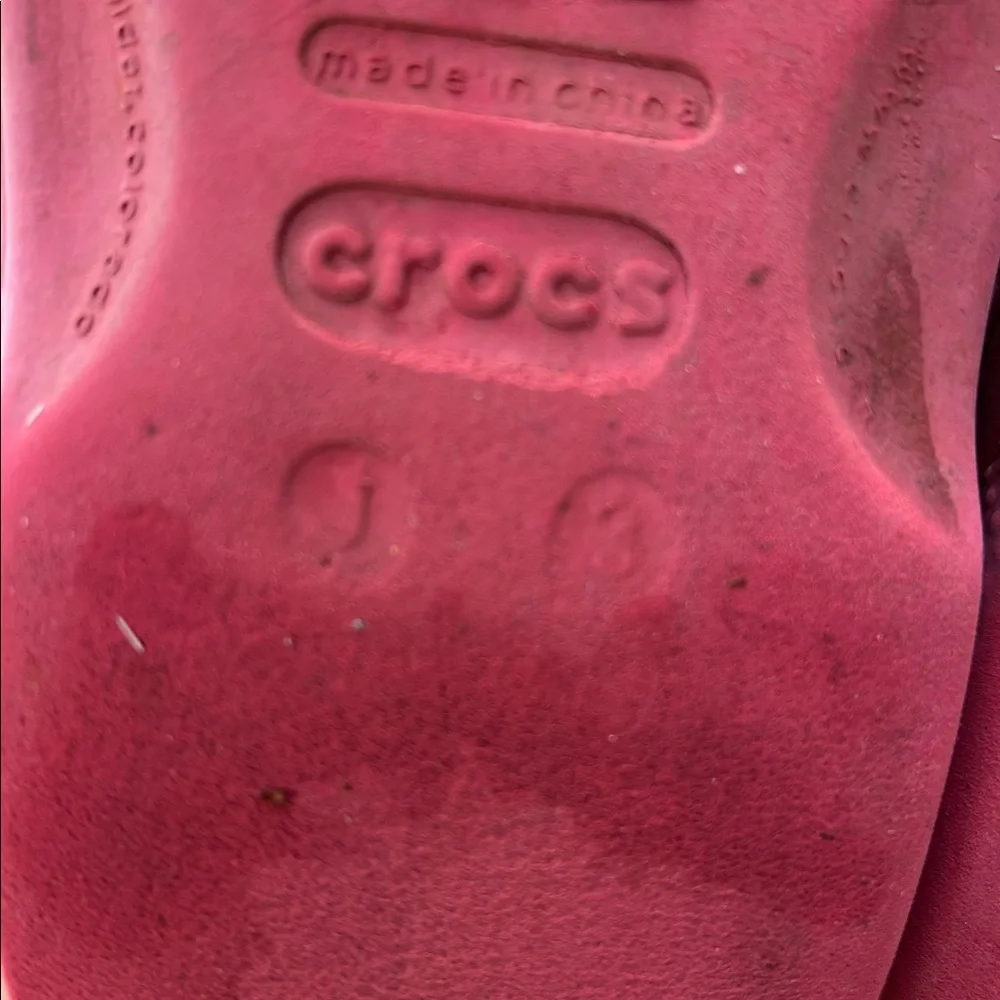 Crocs Kids Classic Clogs Slip-On Shoes Size 3 Used
